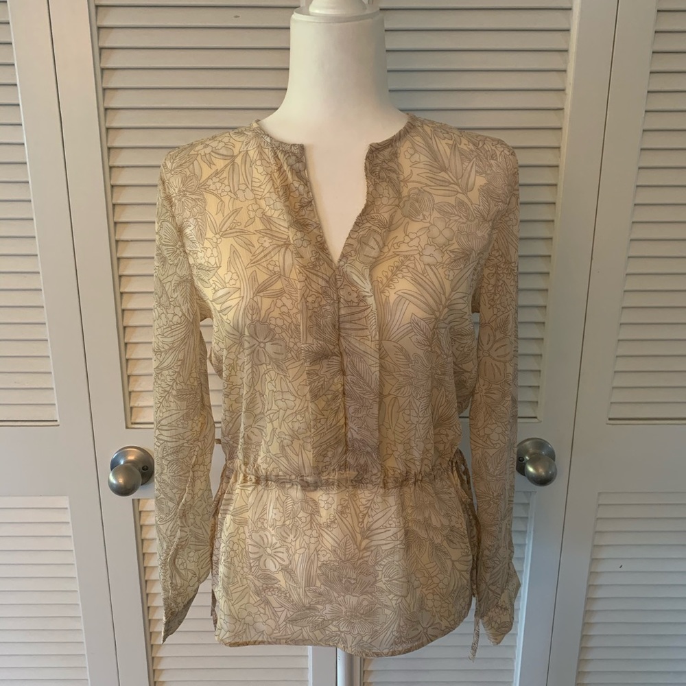 Chiffon Printed Pattern Blouse